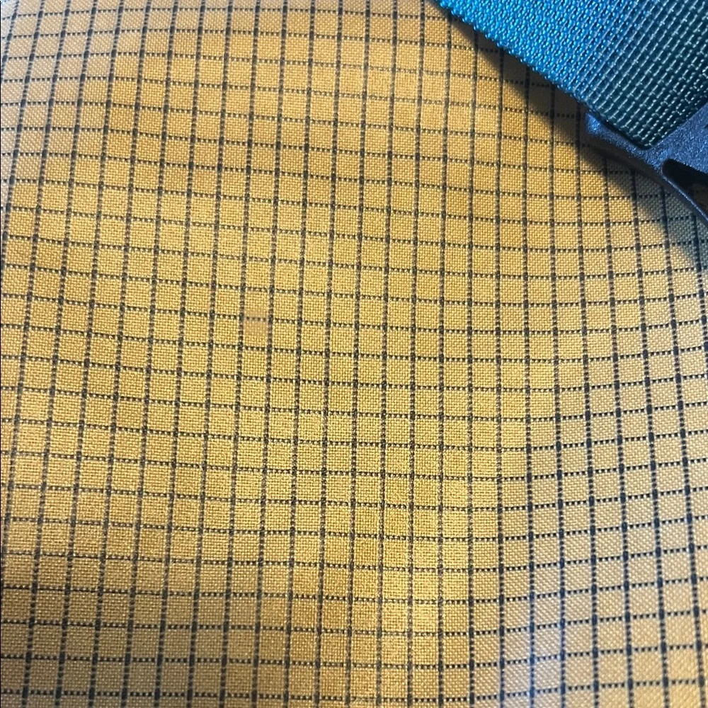 Burton Checkered Tan and Blue Backpack - Picture 10 of 11